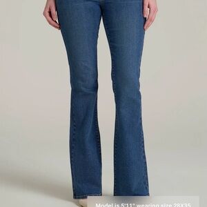 Chloe High Rise Flare Jeans for Tall Women